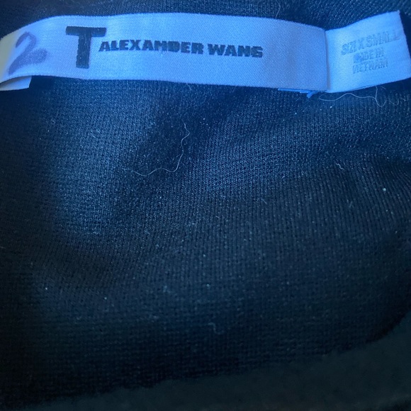 T by Alexander Wang Cut Out Cropped Long sleeve - Picture 6 of 7